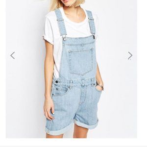 Dr. Denim Tanya Overall Denim Shorts / Shortalls